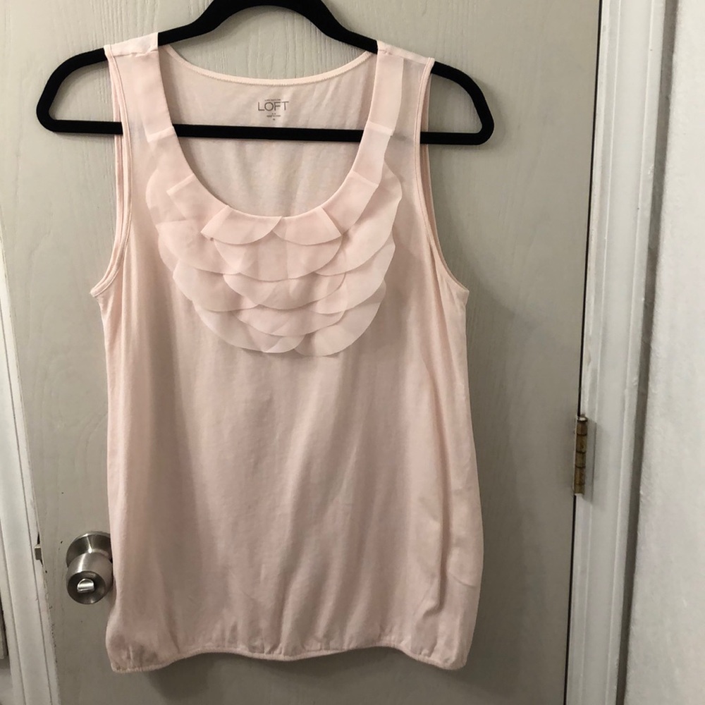 Loft Ruffled Tanktop